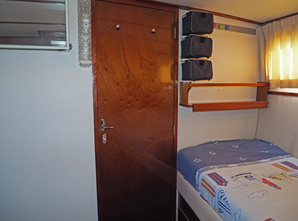 Achterkajuit, Accommodatie